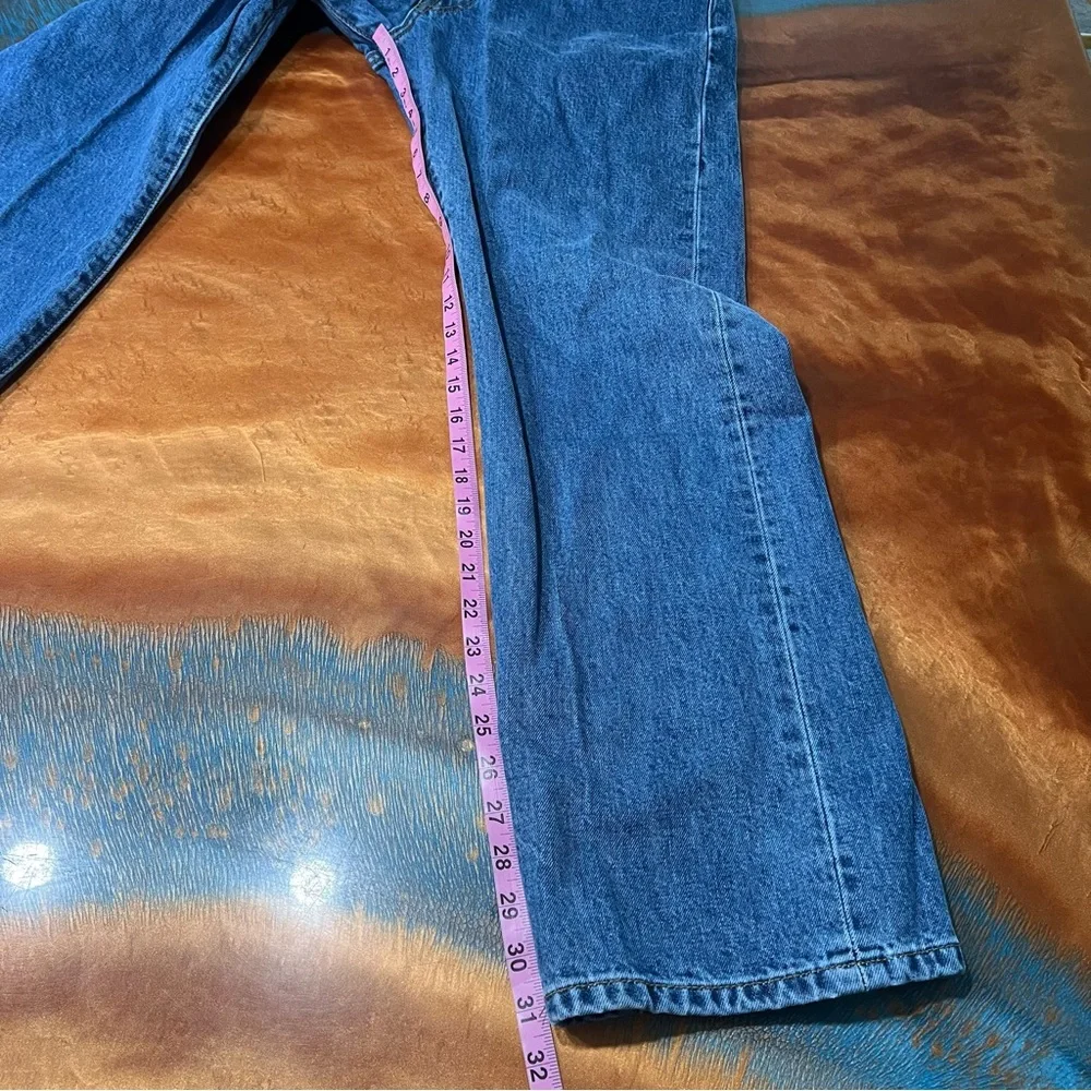 Vintage Levi's 501 Button Fly Blue Jeans 33x32 100% cotton 90s